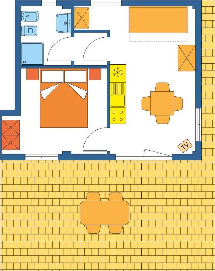 Camping Bella Italia in Peschiera del Garda - Gardasee Appartement Buitenkant foto